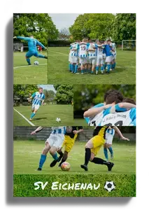 Fußball-Fotocollage erstellen – mit Text für Team, Verein & Fans