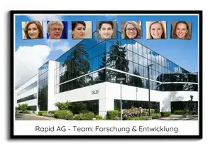 Personalisierbare Fotocollage „Unser Team“