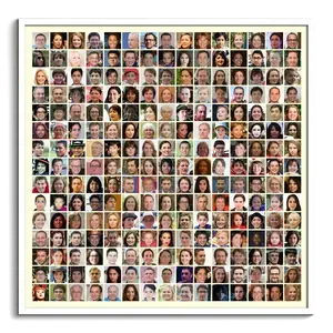 Fotocollage mit mehr als 220 Bildern erstellen. Raster-Vorlage mit bis zu 15x15 Fotos individuell gestalten. Druck oder Download bestellen.
