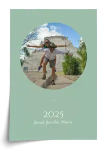 Reisefoto-Collage erstellen – mit Hintergrund, Passepartout & Text