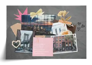 Urlaubs-Scrapbook-Collage erstellen – deine Reiseerinnerungen kreativ gestalten