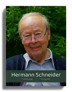 Trauerfoto (Portrait 30x40cm) mit dunklem Textbanner
