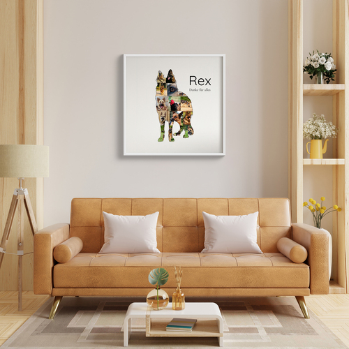 Erstelle jetzt deine personalisierte Deutscher Schäferhund-Fotocollage mit eigenen Bildern