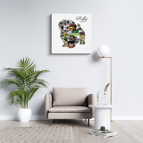 Persönliche Shih Tzu-Hunde-Collage mit eigenen Fotos und Text jetzt kreieren
