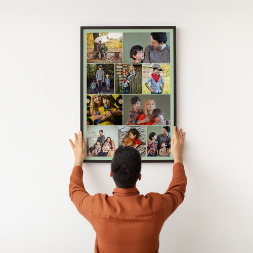 Fotocollage „Du & Ich“ auf Poster – im Hochformat 30x45cm