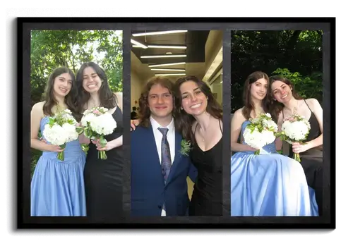 Fotocollage Abitur & Abifeier mit Text
