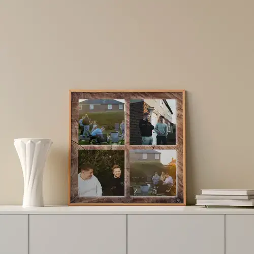 Sommerfest Fotocollage mit Text