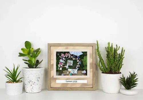 Sommerfest Fotocollage mit Text