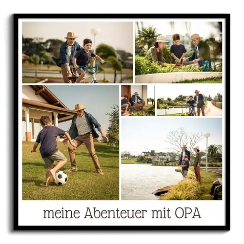 Geschenk fuer Grosseltern meine Abenteuer mit Opa
