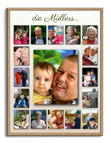 Fotocollage-Poster gestalten: Dein Familienerinnerungs-Highlight erstellen