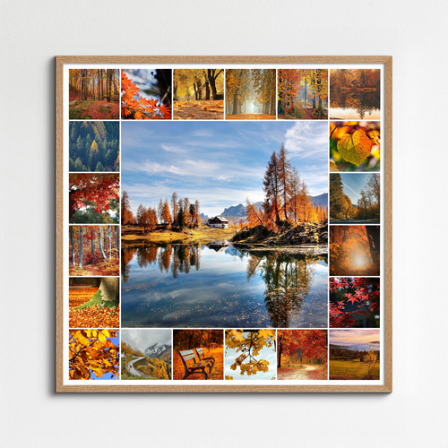 Jahreszeiten-Fotocollage jetzt erstellen – Natur, Landschaft & Tiere im Premiumdruck