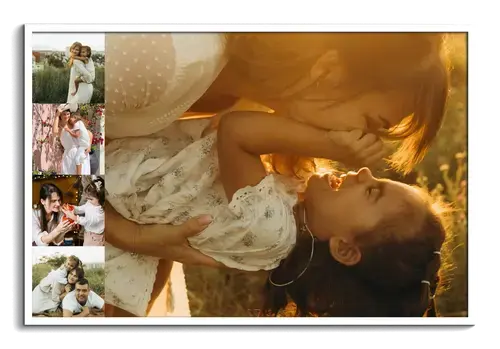 Fotocollagen Muttertag/Vatertag – mit Wunschtext