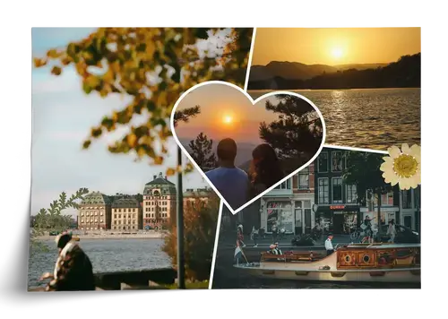 Scrapbook-Clean Fotocollage Urlaub