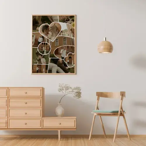 Scrapbook Collage Hochzeit clean