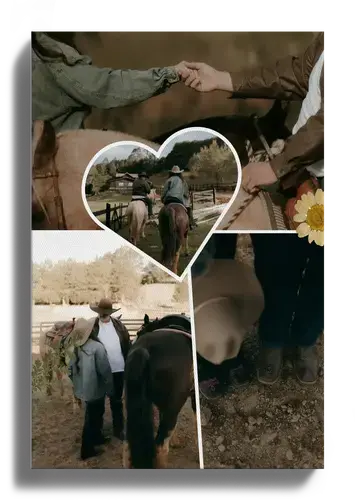 Scrapbook Fotocollage clean Lieblingsmomente