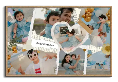 Scrapbook-Collage Lieblingsmomente