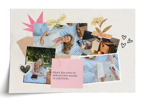 Scrapbook-Sunny Fotocollage Lieblingsmomente