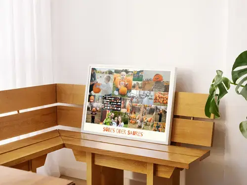 Halloween-Fotocollagen mit individuellem Text