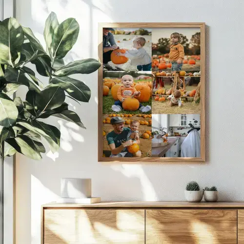 Halloween-Fotocollagen mit individuellem Text