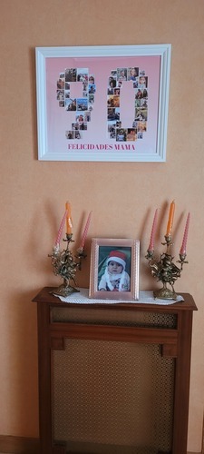 Kundenfoto von Begoña für Bewertung Druck Fotocollage Poster 50x40cm