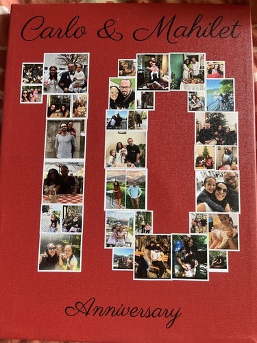 Kundenfoto von Carlo für Bewertung Druck Fotocollage Leinwand 30x40cm