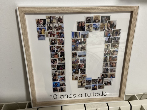 Kundenfoto von Carlos für Bewertung Druck Fotocollage Poster 30x30cm