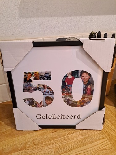 Kundenfoto von chantel für Bewertung Druck Fotocollage Poster gerahmt (holz, schwarz) 30x30cm