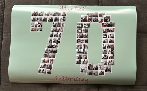 Kundenfoto von Jennifer für Bewertung Druck Fotocollage Poster 60x40cm