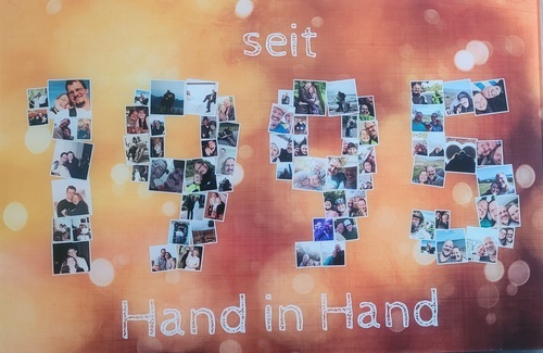 Kundenfoto von Nina für Bewertung Druck Fotocollage Acryl 60x40cm