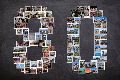 Kundenfoto von Petra für Bewertung Druck Fotocollage Poster gerahmt (holz, schwarz) 45x30cm