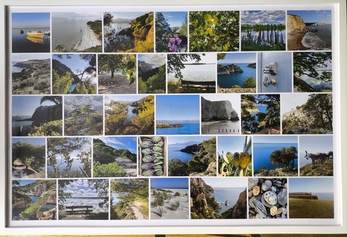 Kundenfoto von Rose für Bewertung Druck Fotocollage Poster gerahmt (holz, weiss) 90x60cm